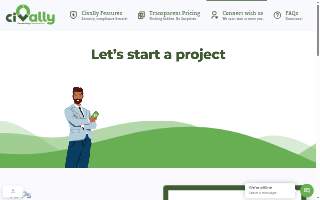 Civally website