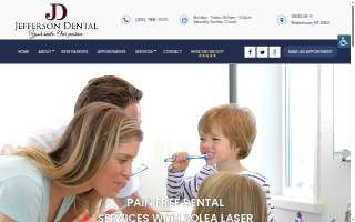 Jefferson Dental Health website