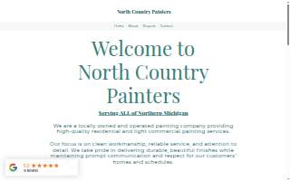 North Country Painters website