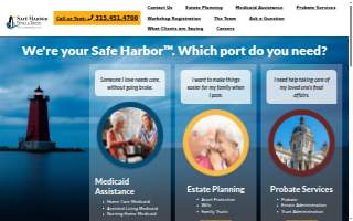 Safe Harbor Wills and Trusts website