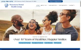 Watertown Dental Health Group website