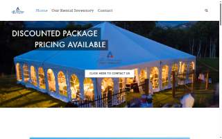 All American Tent Company website