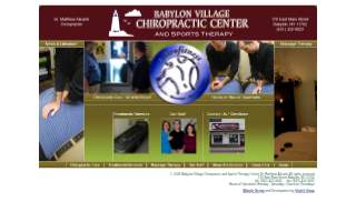 Babylon Village Chiropractic website