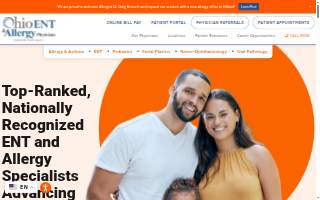 ENT & Allergy Associates - Babylon website