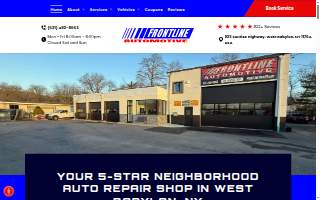 Frontline Automotive of West Babylon ny website
