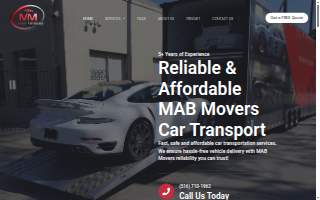 Mab Movers website
