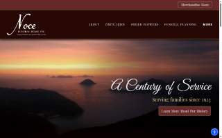 Noce Funeral Home of Babylon website