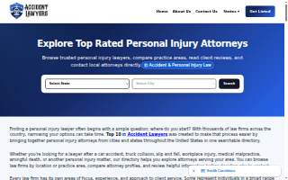Palermo Law: Car Accident Lawyers website
