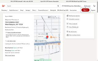 Walgreens Pharmacy of West Babylon website
