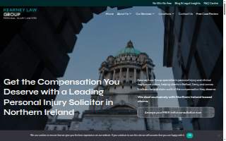 The Kearney Law Group of West Hempstead website