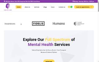 Timely Psychiatry of West Hempstead website