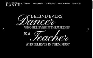 Divine Rhythms Dance Inc website