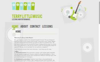 Terry Little Music website