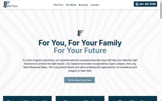 The Law Offices of John J. Fellin, PLLC website
