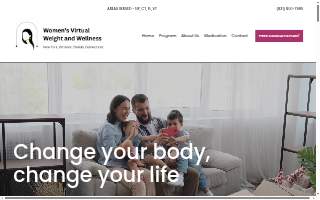 Women's Virtual Weight & Wellness of West Islip website