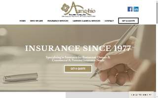 Auricchio Insurance Agency website