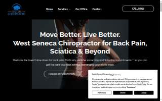 Buffalo Creek Chiropractic website