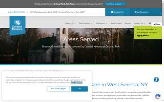 Comfort Keepers Home Care of West Seneca website