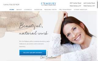 Embury Family Dentistry- Caitlin Embury website