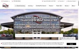 Galaxy Auto Place website