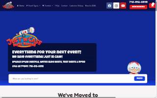 Just In Case Party Rentals of West Seneca website