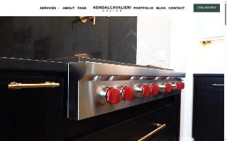 Kendal Cavalieri Design of West Seneca website