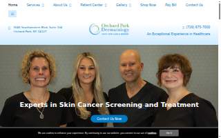 Orchard Park Dermatology of West Seneca website