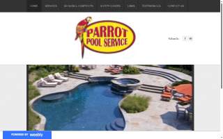 Parrot Pool Service of Lackawanna website