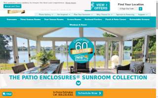 Patio Enclosures Sunrooms of West Seneca website