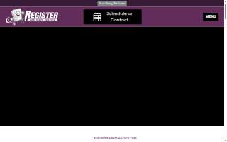 Register Appliance Service of Depew website