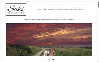 Saks Photography website