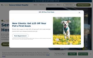 Seneca Animal Hospital of West Seneca website