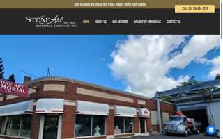 Stone Art Memorial Company website