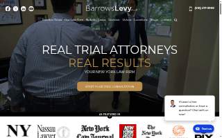 Barrows Levy PLLC of Westbury website