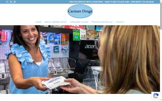 Carman Drugs website