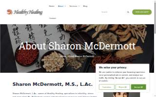 Healthy Healing website
