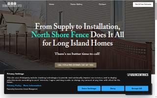 North Shore Fence Co. website