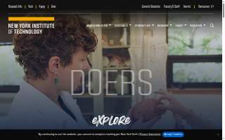NYIT Academic Health Care Center website