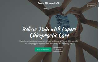 Tepper Chiropractic website