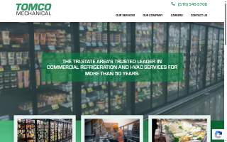 Tomco Mechanical website