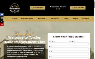 Turcios Home Improvement Corp. website
