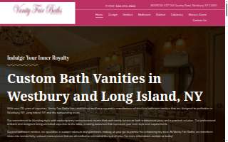 Vanity Fair Baths website