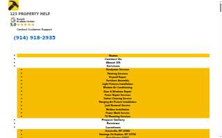 123 Property Help Handyman Services of White Plains website