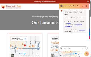 Community Care Home Health Services (White Plains, NY) website