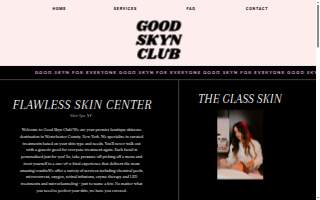 Good Skyn Club website