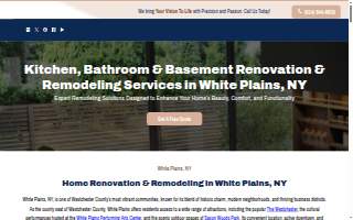 Hilltop Renovations of Westchester website