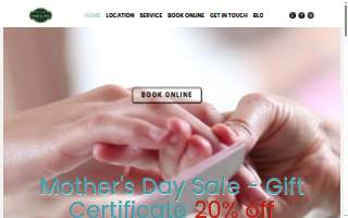 Noblesse Nail Spa website