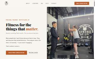 Strong by Lee | Personal Training and Nutrition website