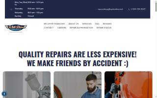 White Plains Collision Center, INC. website