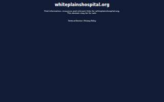 White Plains Hospital Center For Advanced Medicine & Surgery website